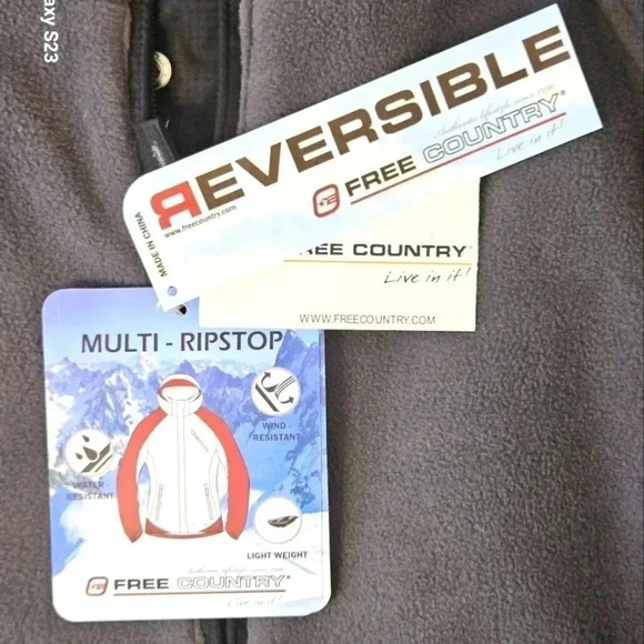 NWT Free country reversible jacket - Picture 6 of 10